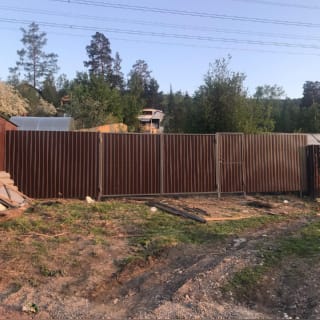 Заборы под ключ